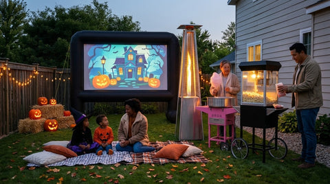 Backyard Halloween Movie Night: How to Set Up a Spooky Outdoor Cinema