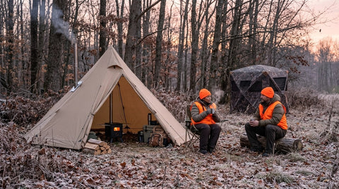 Deer Season Camp Guide: Hot Tents, Tent Stoves and Ground Blinds