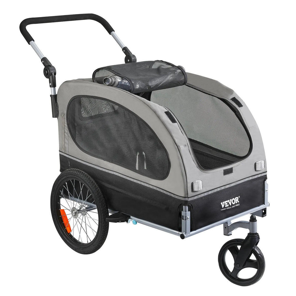 VEVOR Dog Bike Trailer Supports up to 88 lbs - view 12