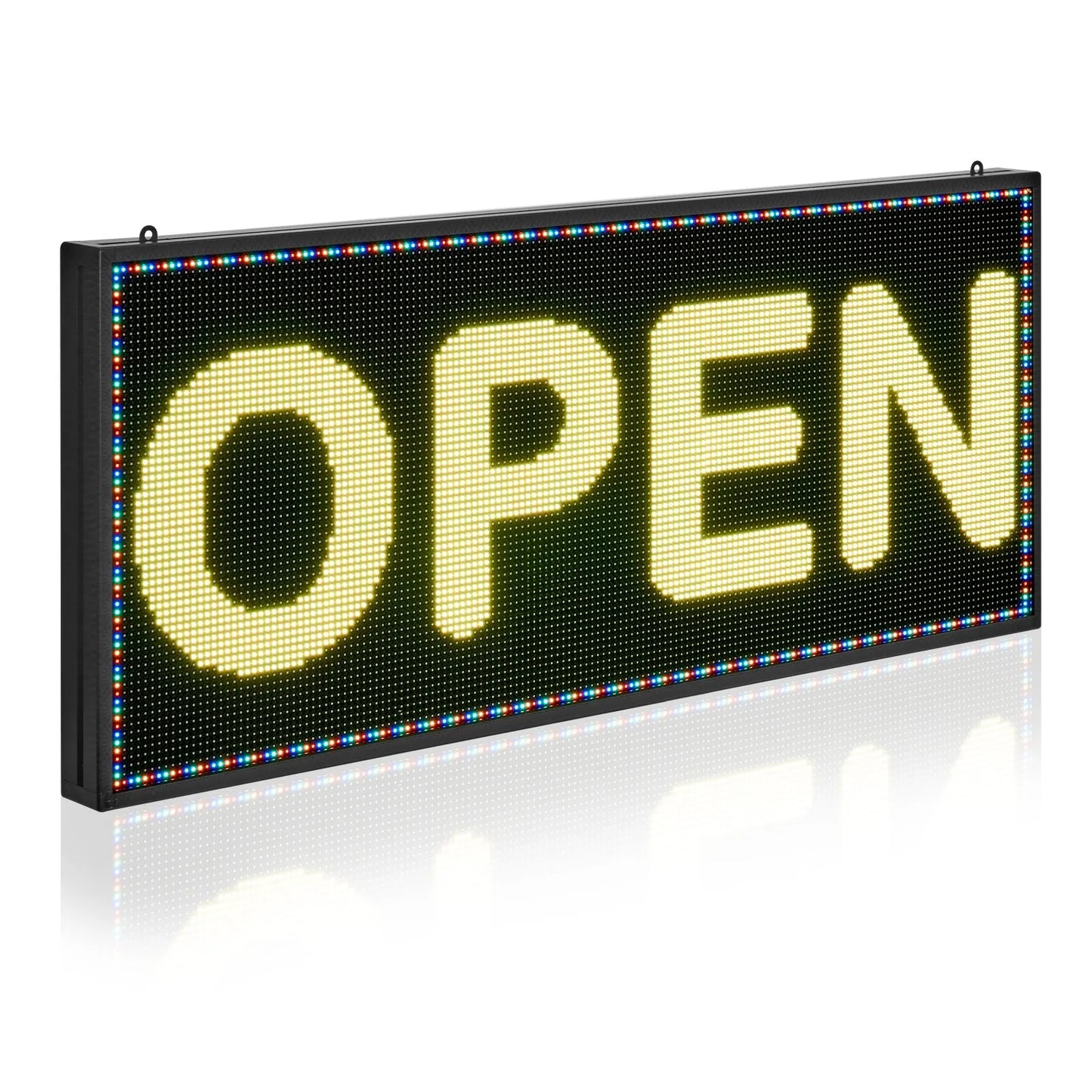 40x18 in Programmable LED Sign Digital Scrolling Display Board P6 Full-color