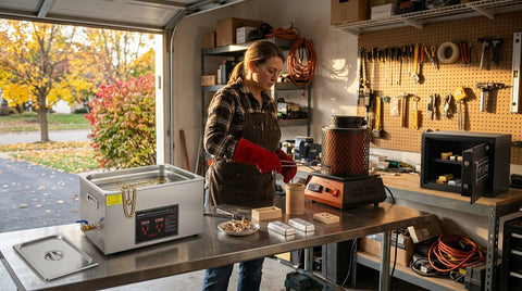 Why More Americans Are Melting Scrap Gold and Silver at Home