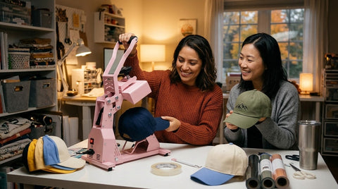 How to Use a Hat Heat Press: Temperature, Time and Custom Cap Ideas