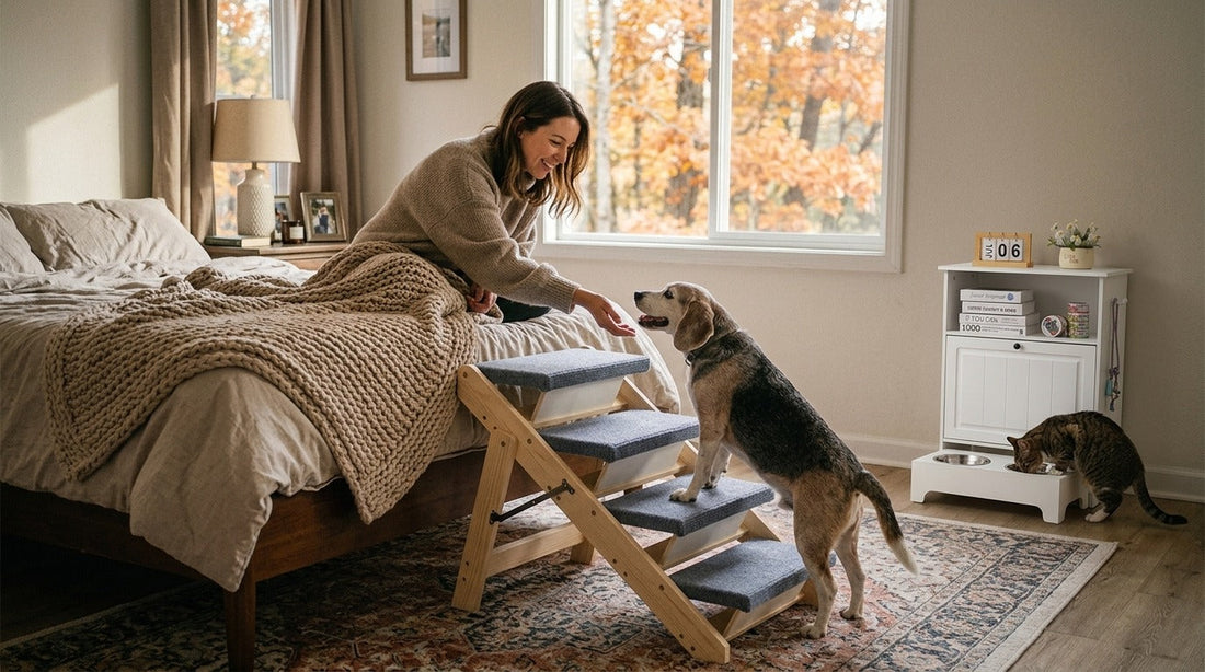 Why Pet Stairs Are a Must-Have for Senior Pets This Fall
