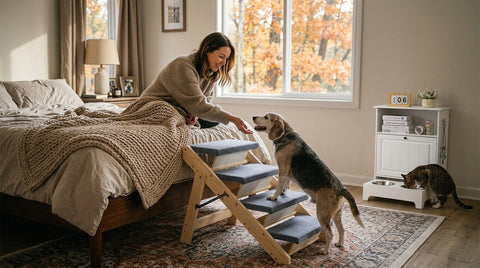 Why Pet Stairs Are a Must-Have for Senior Pets This Fall