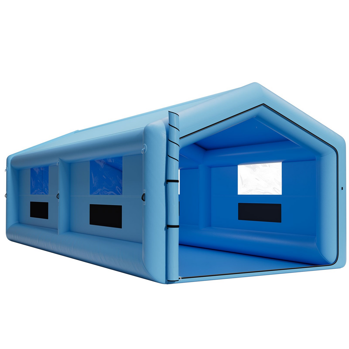 VEVOR Inflatable Paint Booth 39.37 x 16.40 x 13.12 ft - view 8