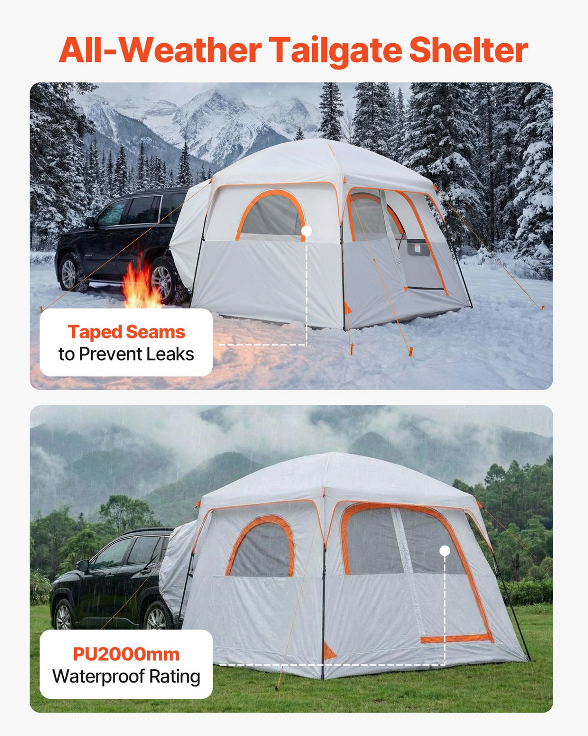 VEVOR Large SUV Tent for 6 Person - view 4
