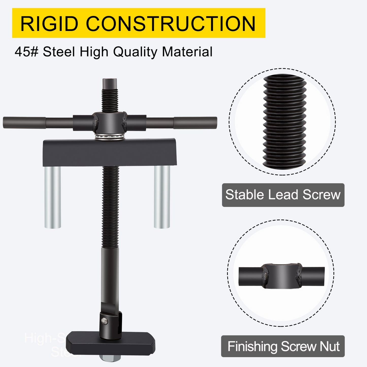 VEVOR Liner Puller Cylinder Liner Puller, Diesel Engines Liner Puller Tool, Both Dry-Type and Wet-Type Fit Diameter of 75 mm-138 mm, Universal Cylinder Liner Puller Tool Set for Auto Repair