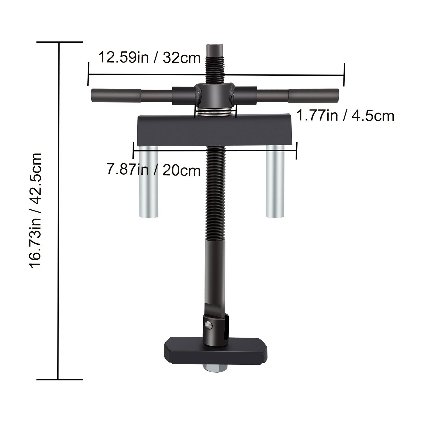 VEVOR Liner Puller Cylinder Liner Puller, Diesel Engines Liner Puller Tool, Both Dry-Type and Wet-Type Fit Diameter of 75 mm-138 mm, Universal Cylinder Liner Puller Tool Set for Auto Repair