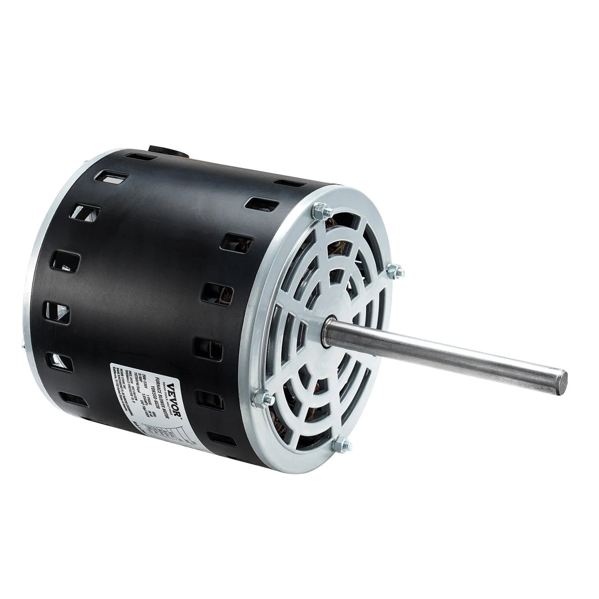 VEVOR 3/4HP Furnace Blower Motor, 208/230V 3.85Amps, 1075RPM 5 Speeds, CW/CCW Rotation, 48 Frame 4.8" Shaft - view 8