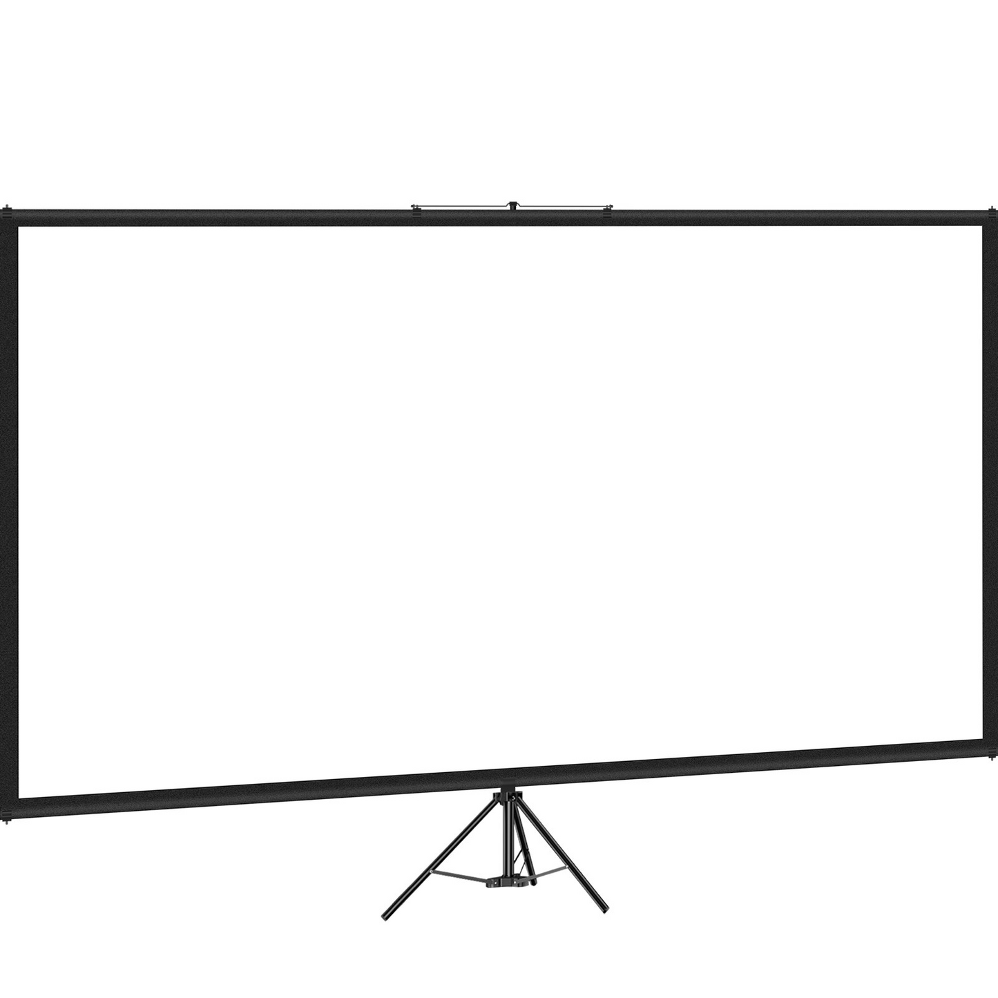 VEVOR Tripod Projector Screen with Stand 100inch 16:9 4K HD Projection Screen Stand Wrinkle-Free Height Adjustable Portable Screen for Projector Indoor & Outdoor for Movie, Home Cinema, Gaming, Office