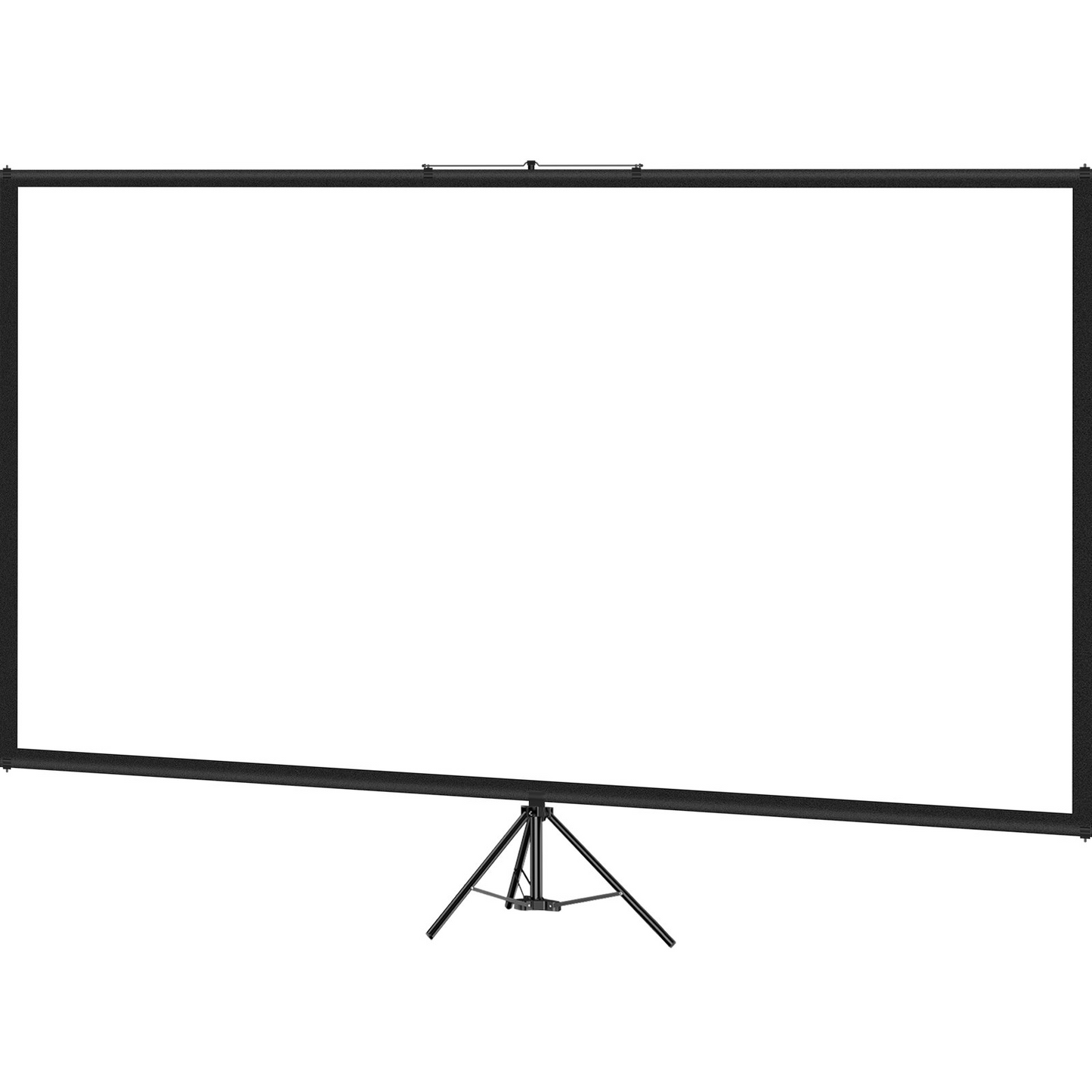 VEVOR Tripod Projector Screen with Stand 100inch 16:9 4K HD Projection Screen Stand Wrinkle-Free Height Adjustable Portable Screen for Projector Indoor & Outdoor for Movie, Home Cinema, Gaming, Office