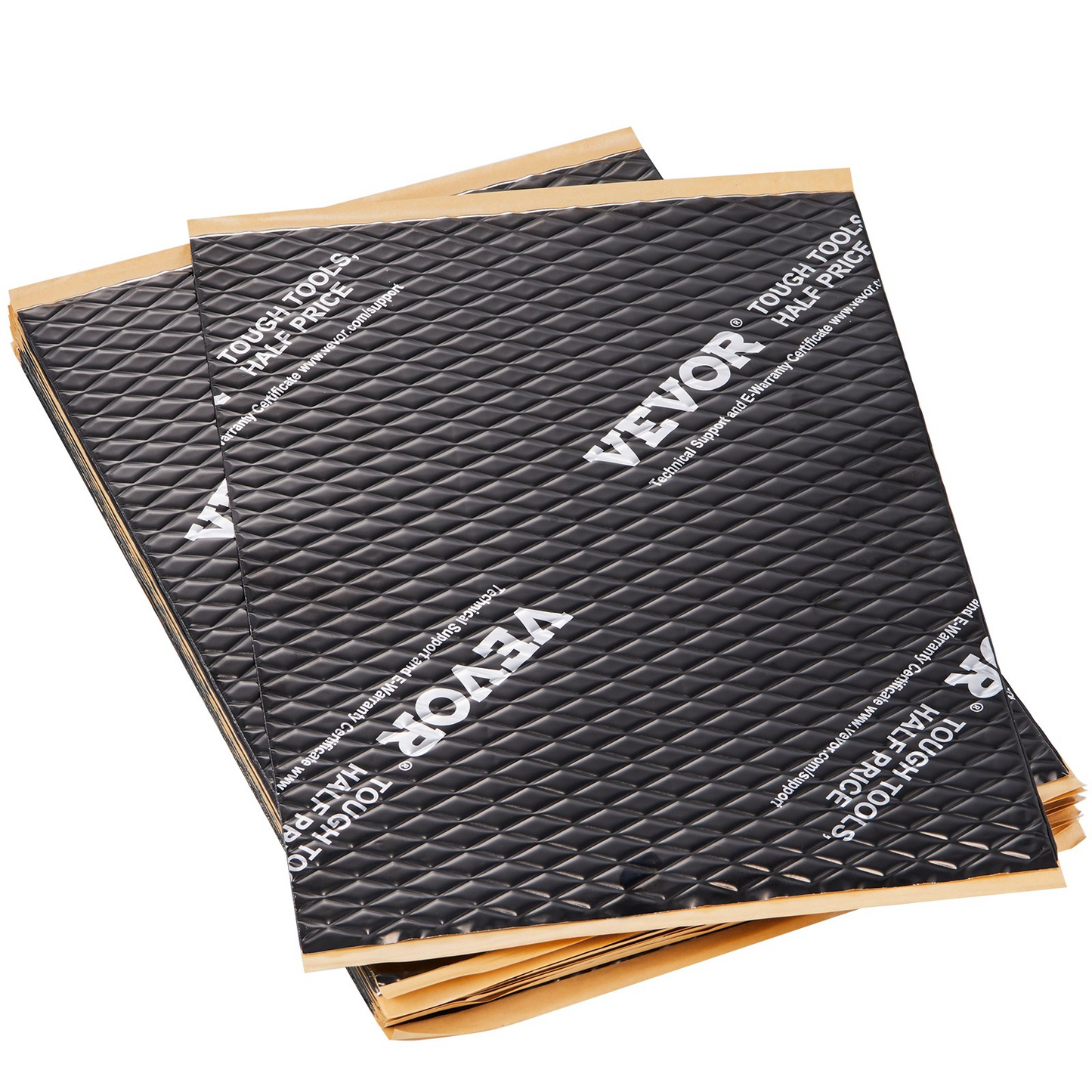 VEVOR Car Sound Deadening Mat, 80 mil 10 sqft Car Sound Dampening Material, Butyl Automotive Sound Deadener, Noise Insulation and Vibration Dampening Material for Car