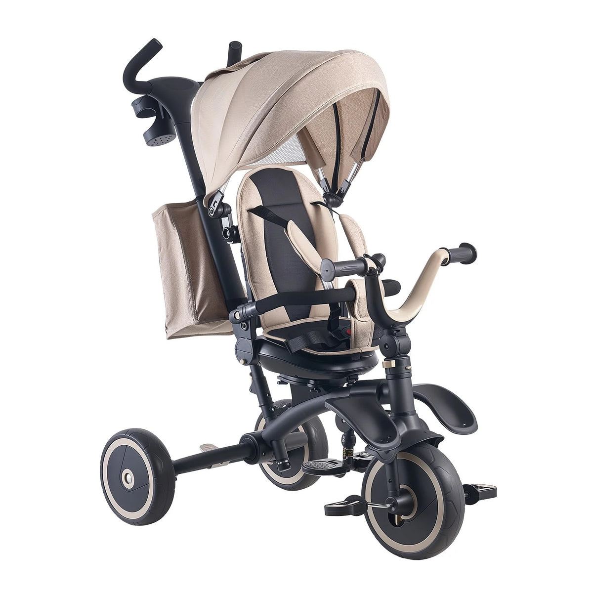 VEVOR Toddler Tricycle & Stroller for 18 Months to 5 Year Old, 7-in-1 Kids Trike with Parent Push Handle - view 9