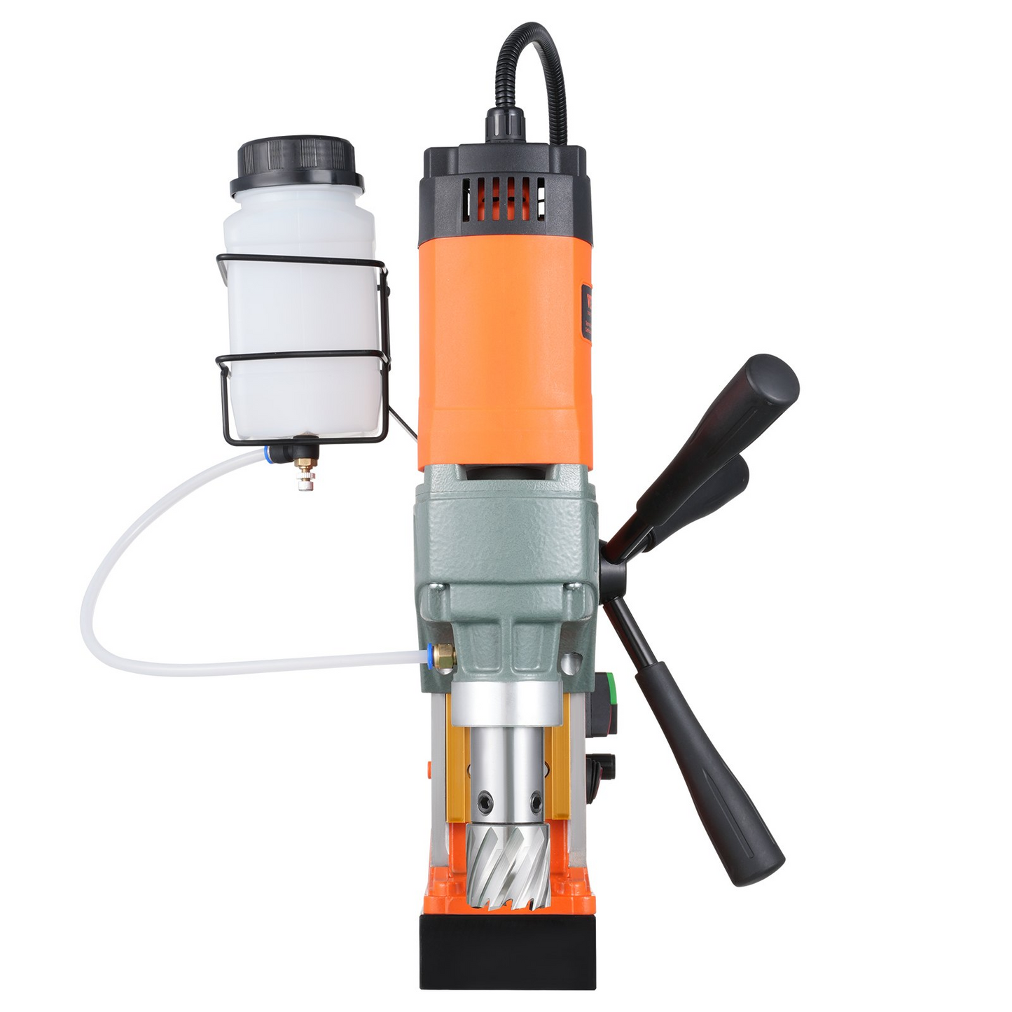 VEVOR Magnetic Drill, 1450W 1.57" Boring Diameter, 12500N 800 RPM Portable Electric Mag Drill Press, with Variable Speed, Drilling Machine for any Surface Home Improvement Industry Railway