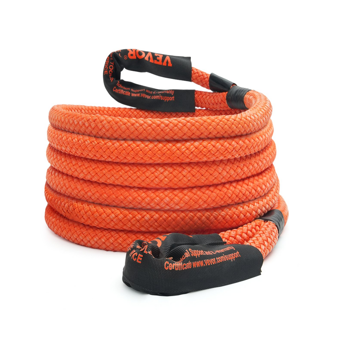 VEVOR 1" x 20' Kinetic Recovery Tow Rope 38,000 lbs, Heavy-Duty Off Road Snatch Strap, Extreme Duty 30% Elasticity Energy Snatch Strap for Jeep Car Truck ATV UTV SUV Tractor