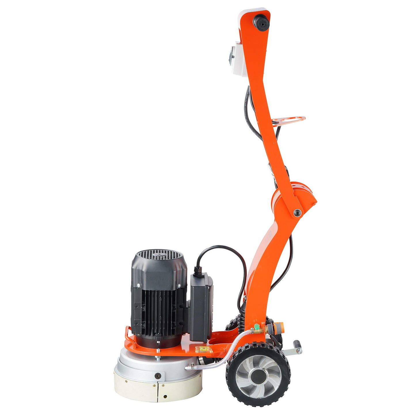 VEVOR Electric Concrete Floor Grinder 10" Walk-Behind Grinder 1.7HP Concrete Floor Polisher, 1300W Grinding Machine, 1720RPM Upgrade Brushless Motor Surfacing Grinder for Granite/Marble/Stones