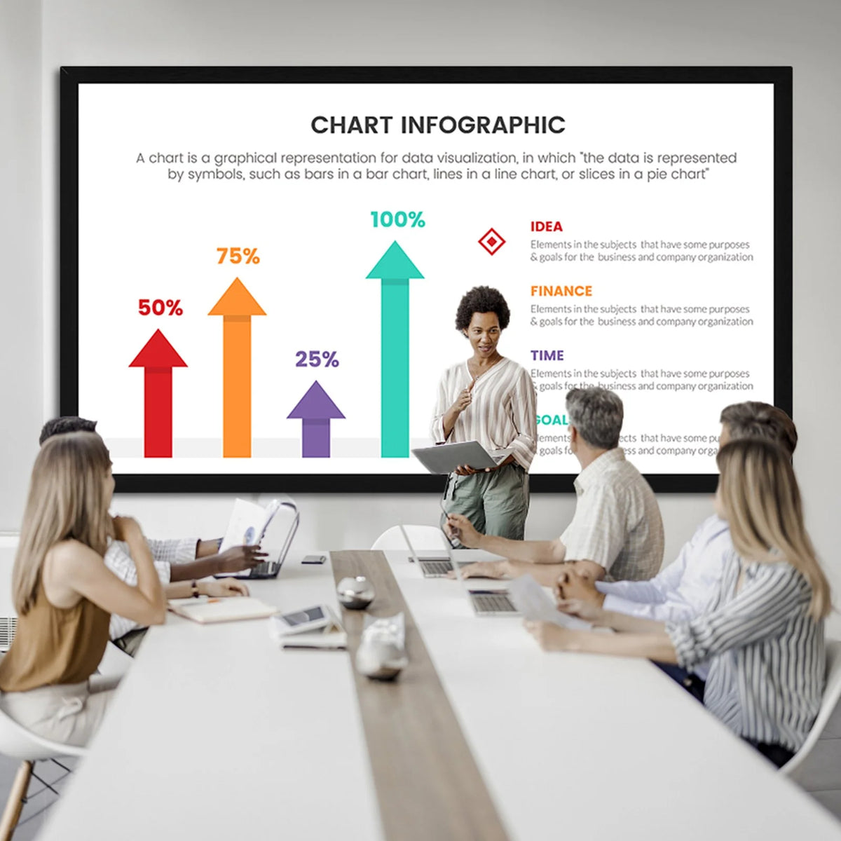 VEVOR Projector Screen Fixed Frame 130inch Diagonal 16:9 Movie Projector Screen 4K HD with Aluminum Frame - view 7