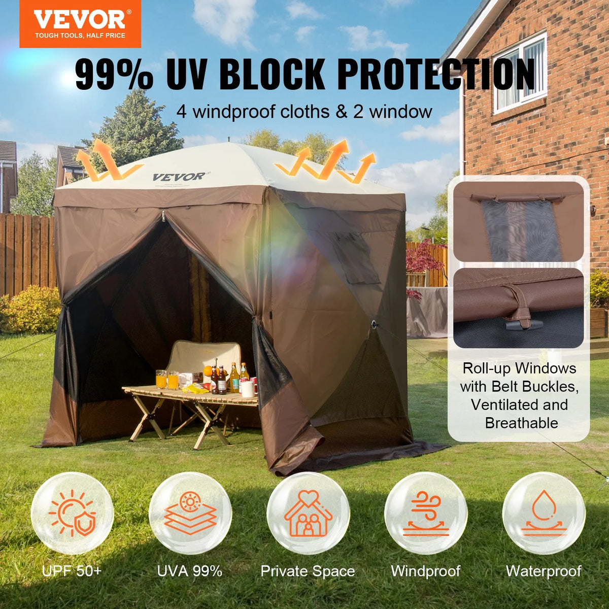 VEVOR Pop Up Gazebo Tent