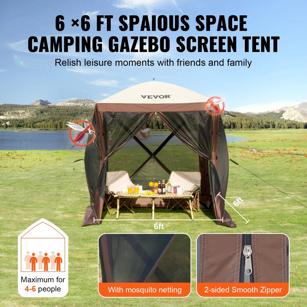 VEVOR Pop Up Gazebo Tent - view 5