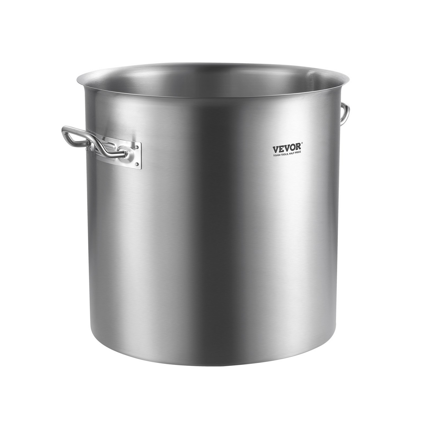 53QT Stainless Steel Stockpot Cooking Kitchen Sauce Pot with Lid Handle