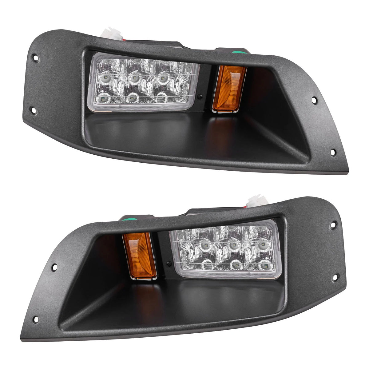 VEVOR Golf Cart Light Kit, 12V, LED Headlight and Taillight Kit with Wiring Harness, Switch, Zip Ties, ABS - view 10