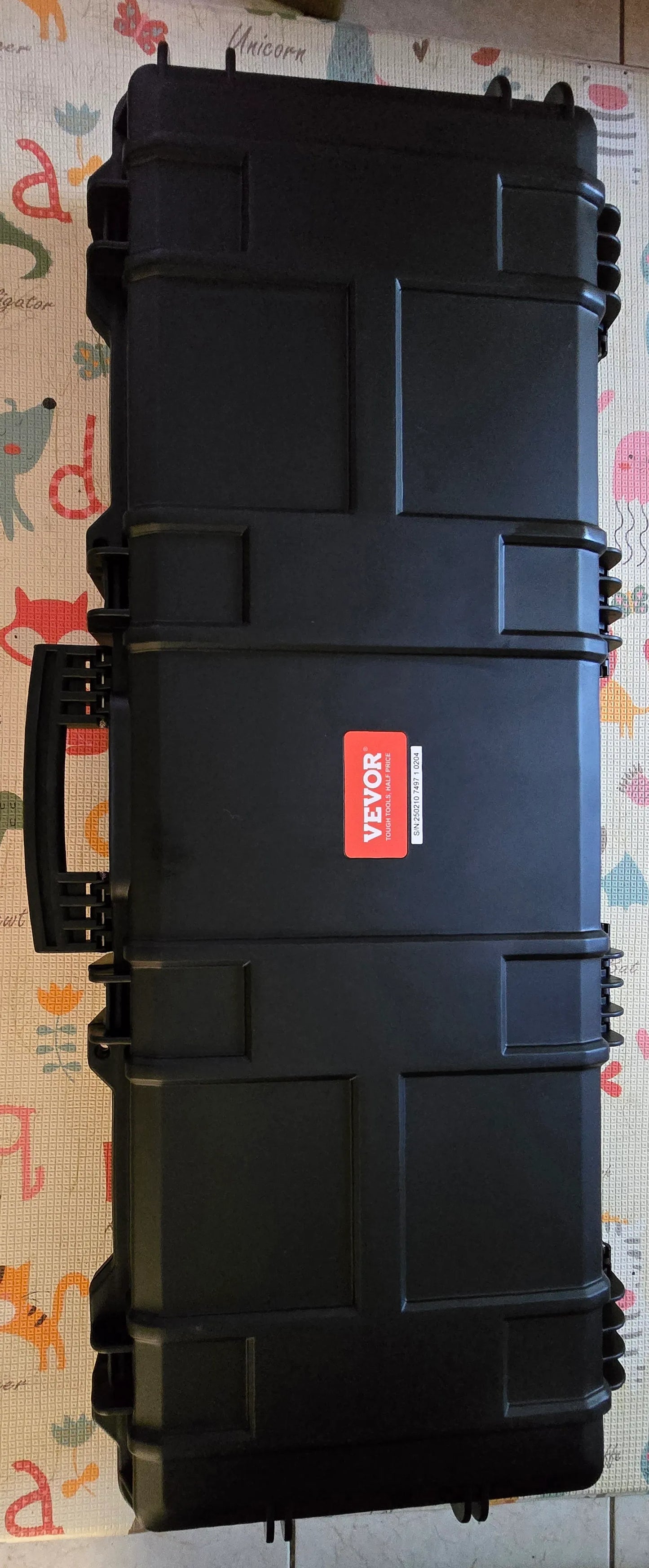 VEVOR Rifle Case, Rifle Hard Case with 3 Layers Fully-protective Foams, 42 inch lockable Hard Gun Case with Wheels, IP67 Waterproof & Crushproof, for Two Rifles or Shotguns, Airsoft Gun