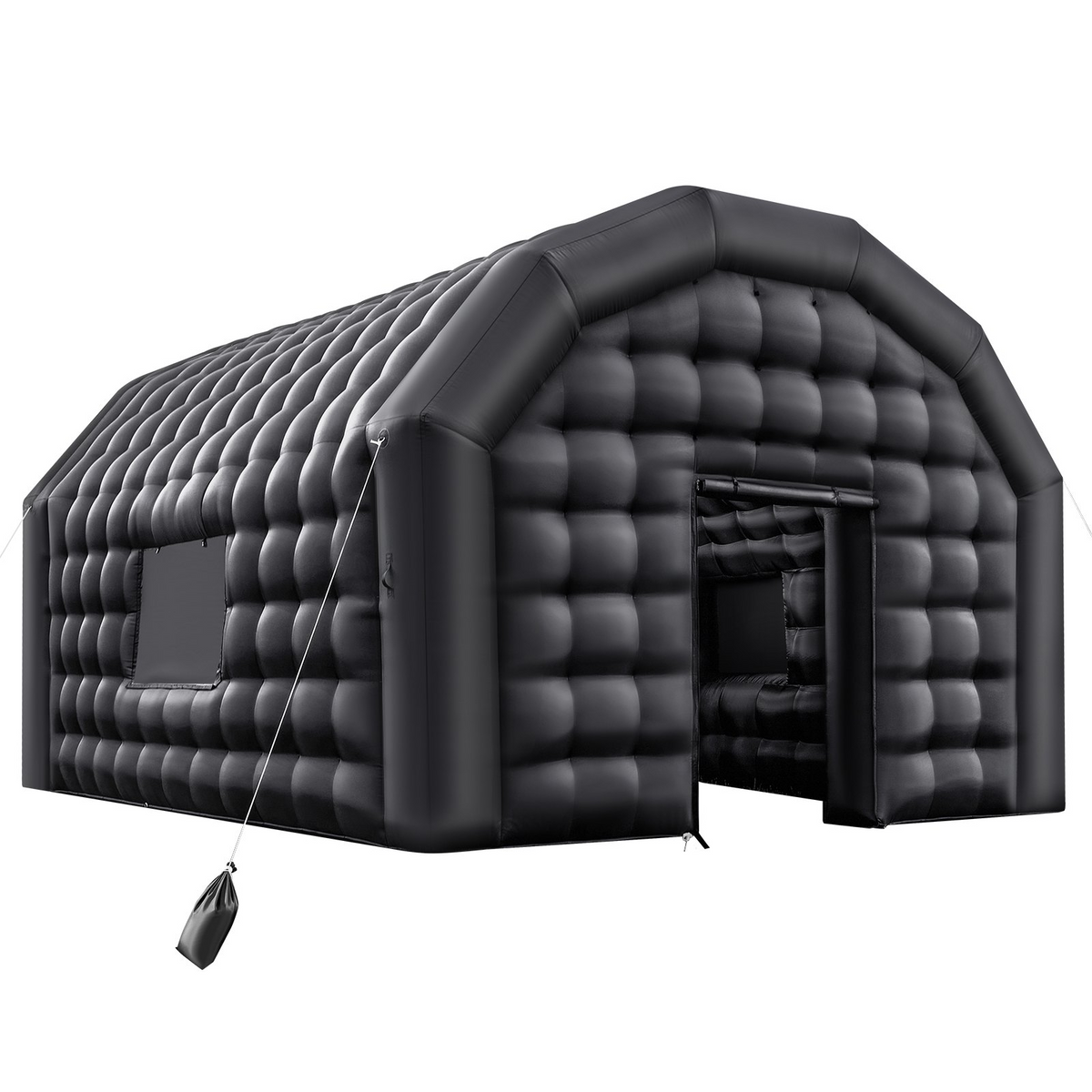 VEVOR Inflatable Nightclub 19.7 x 16.4 x 12 ft Inflatable Party Tent with 680W Blower & Sandbag - view 8