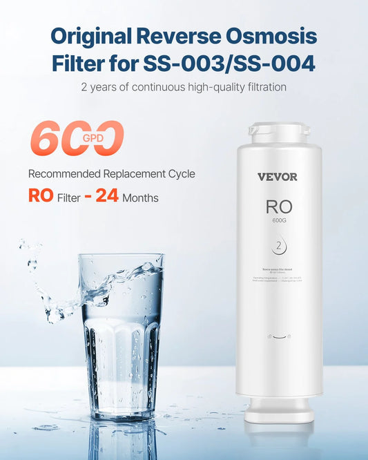 Reverse Osmosis System 600 GPD Replacement for SS-003 Under Sink Water Filter - view 1