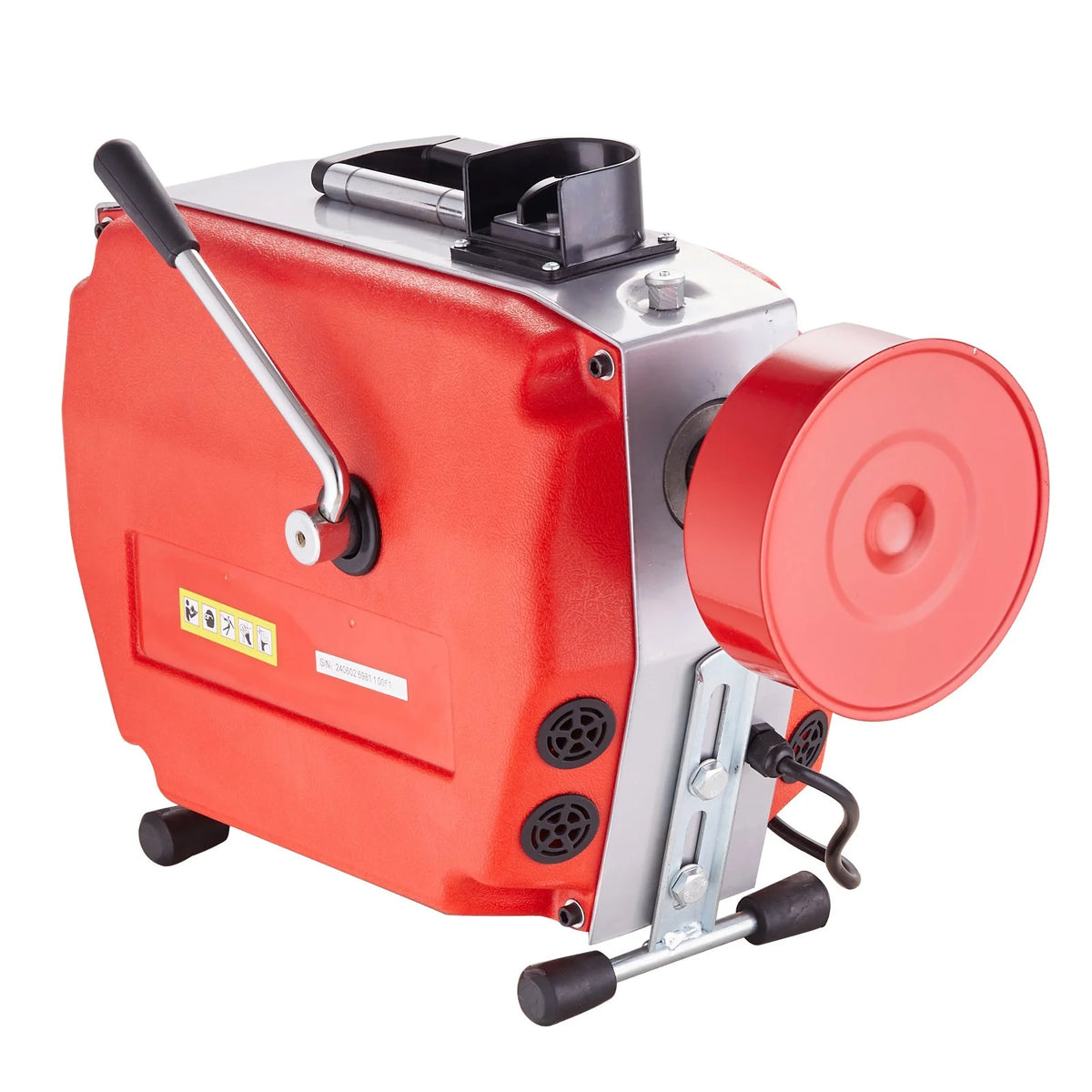 VEVOR 120FT x 7/8 Inch Drain Cleaner Machine, 420W Electric Sewer Snake Auger Manual Feed - with 6 - view 10