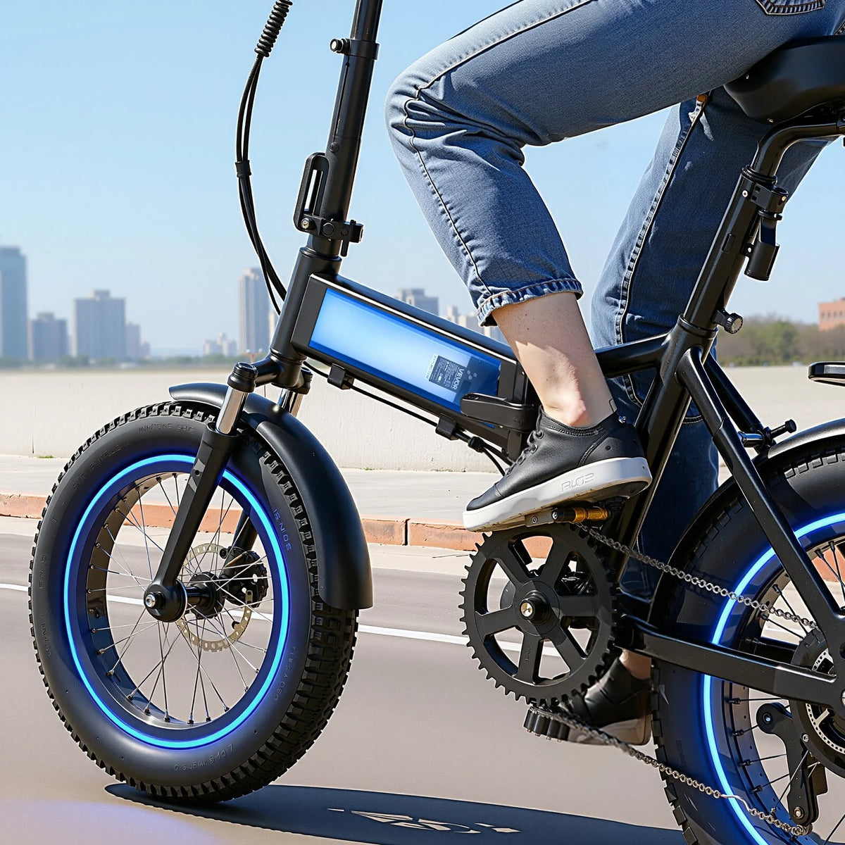 VEVOR Folding Ebike Battery, 48V 10.4Ah Electric Bike Lithium Battery Pack with BMS, 3A Charger, - view 7