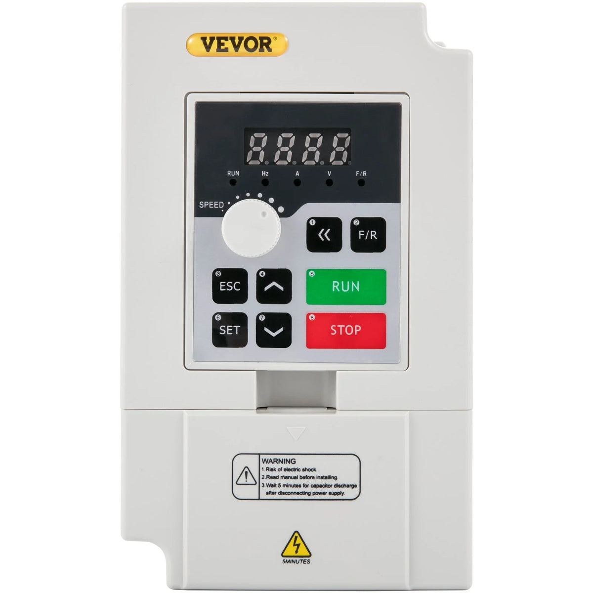 VEVOR Variable Frequency Drive, AC 220V Input 3KW Variable Frequency CNC Drive Inverter Converter, - view 10