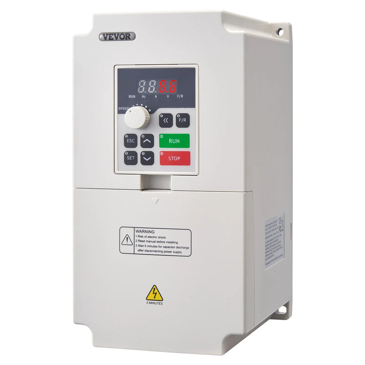 VEVOR Variable Frequency Drive, AC 220V Input 4KW Variable Frequency CNC Drive Inverter Converter, - view 19