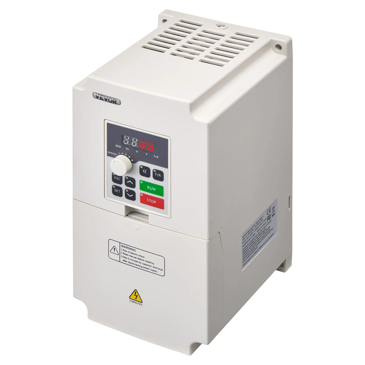 VEVOR Variable Frequency Drive, AC 220V Input 4KW Variable Frequency CNC Drive Inverter Converter, - view 20