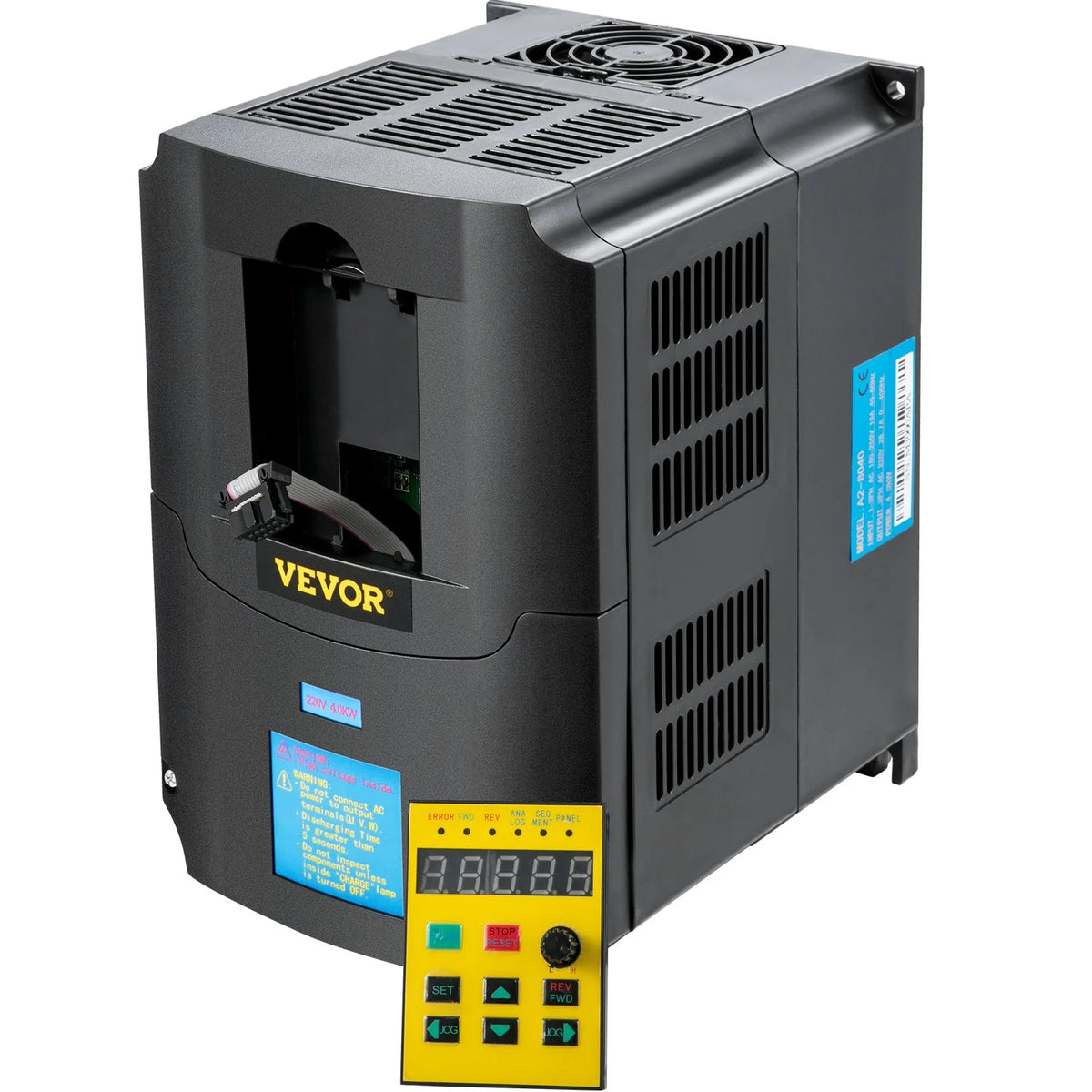 VEVOR Variable Frequency Drive, AC 220V Input 4KW Variable Frequency CNC Drive Inverter Converter, - view 8