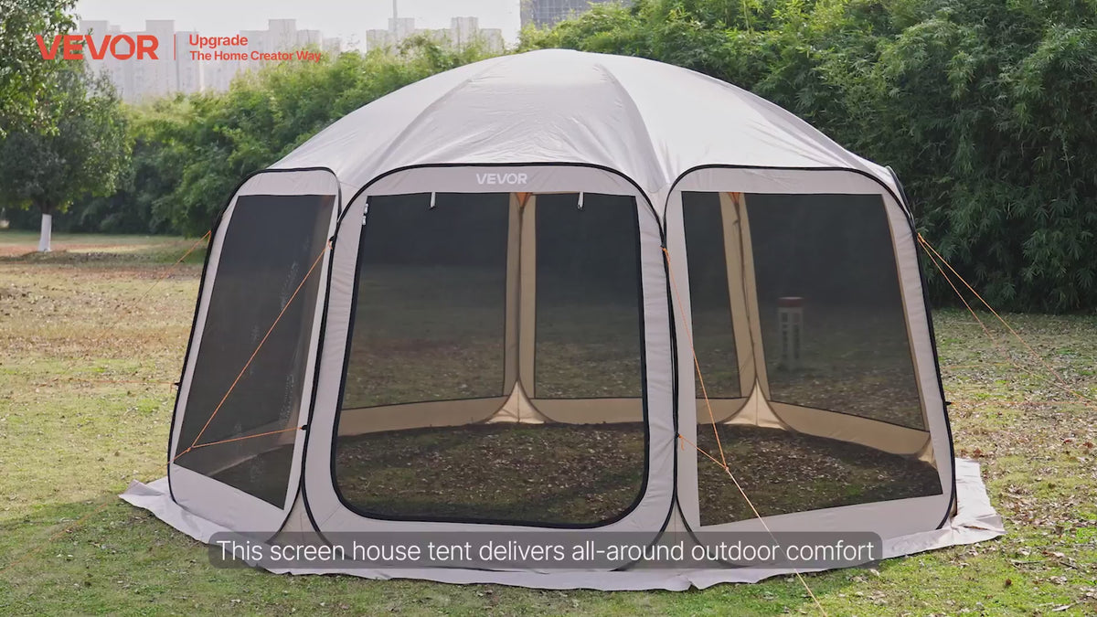 VEVOR Screen House Tent 10 x 9.2 ft - view 2